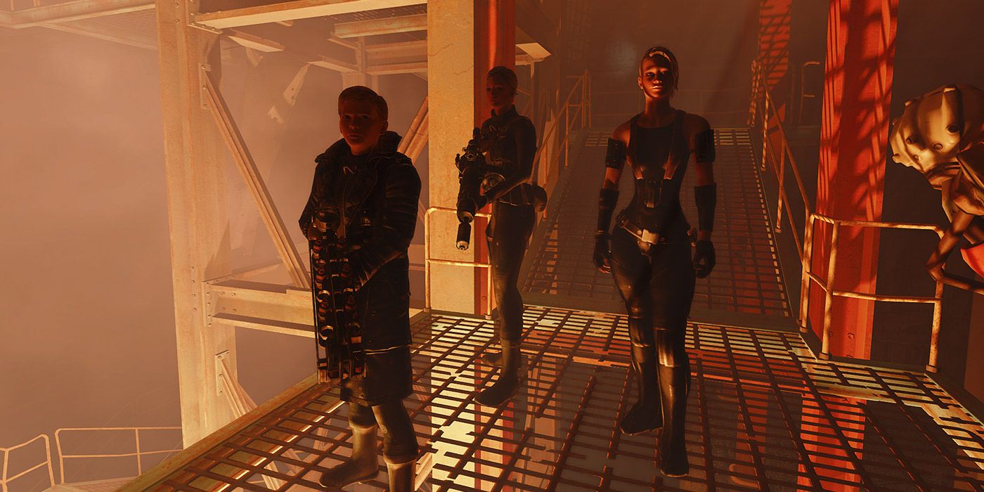 Three new companions in Project Valkyrie, for Fallout 4.