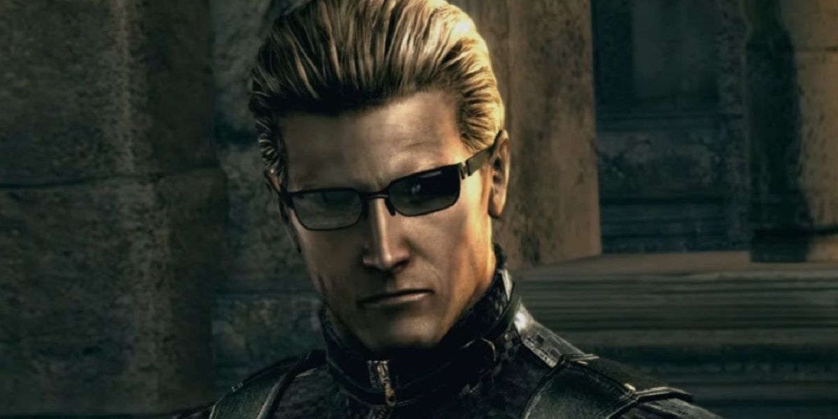 Albert Wesker as he appears in Resident Evil 5.