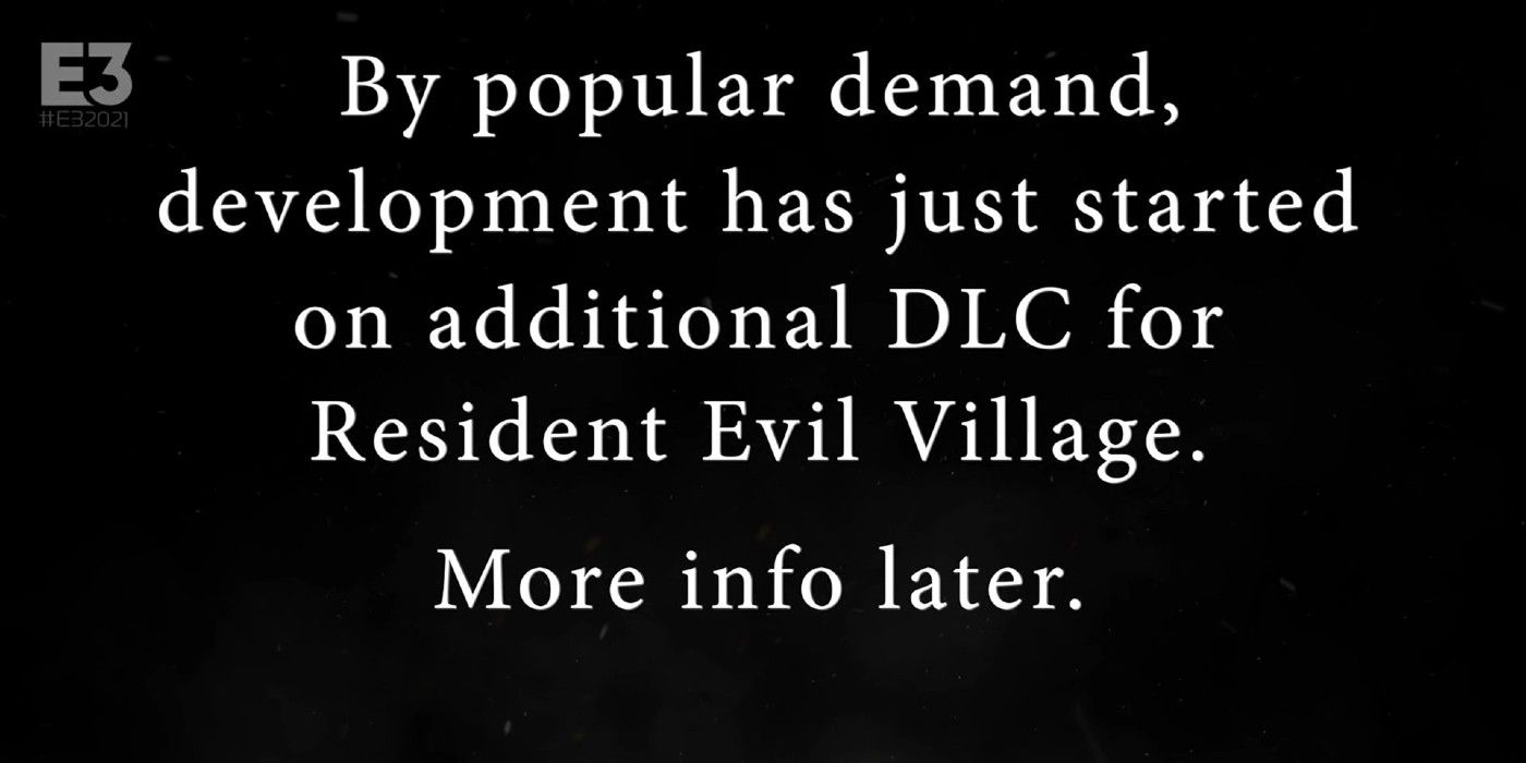 Resident Evil Village DLC Is In Development, Says Capcom