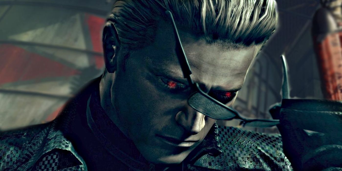 Albert Wesker as seen in the fifth Resident Evil game.