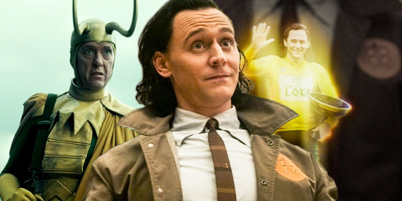 Richard E Grant as Classic Loki, Tom Hiddleston as Tour de France Loki
