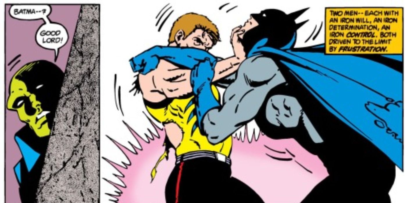 Rick Flag fights Batman in DC Comics