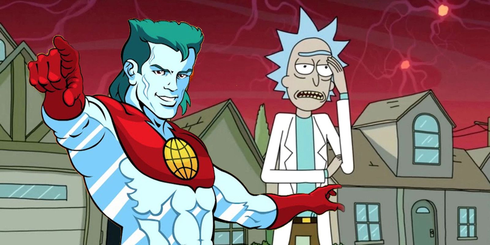 Rick and Morty Captain Planet