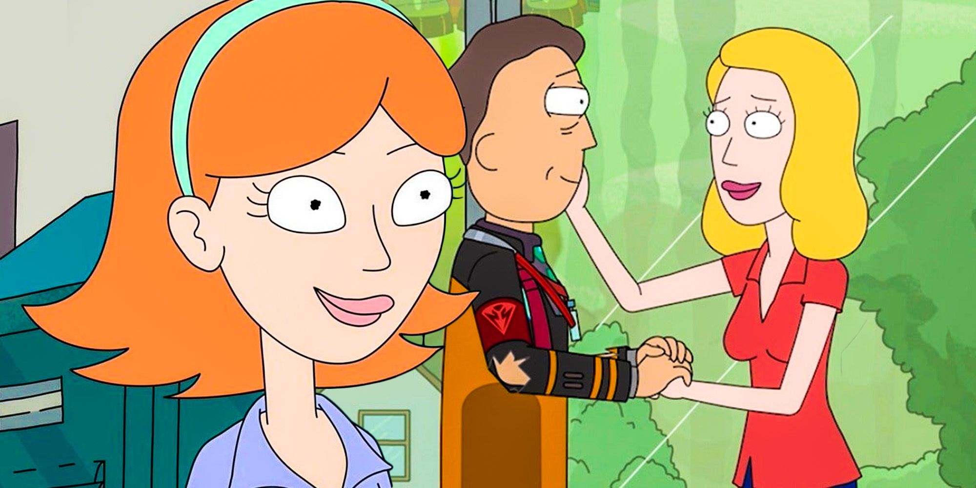 Rick and morty season 5 fixes jessica Beth and Jerry