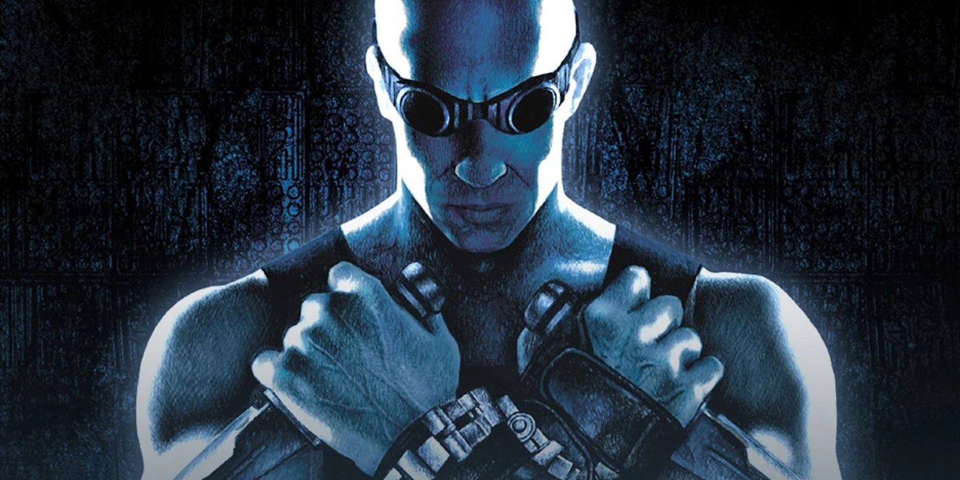Riddick holding knives in The Chronicles of Riddick Escape From Butcher Bay