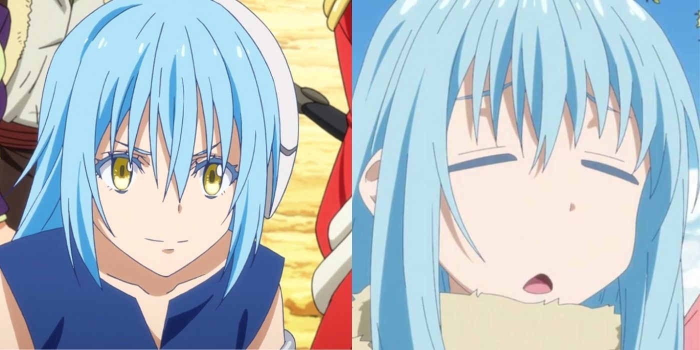 Rimuru looking determined and exasperated