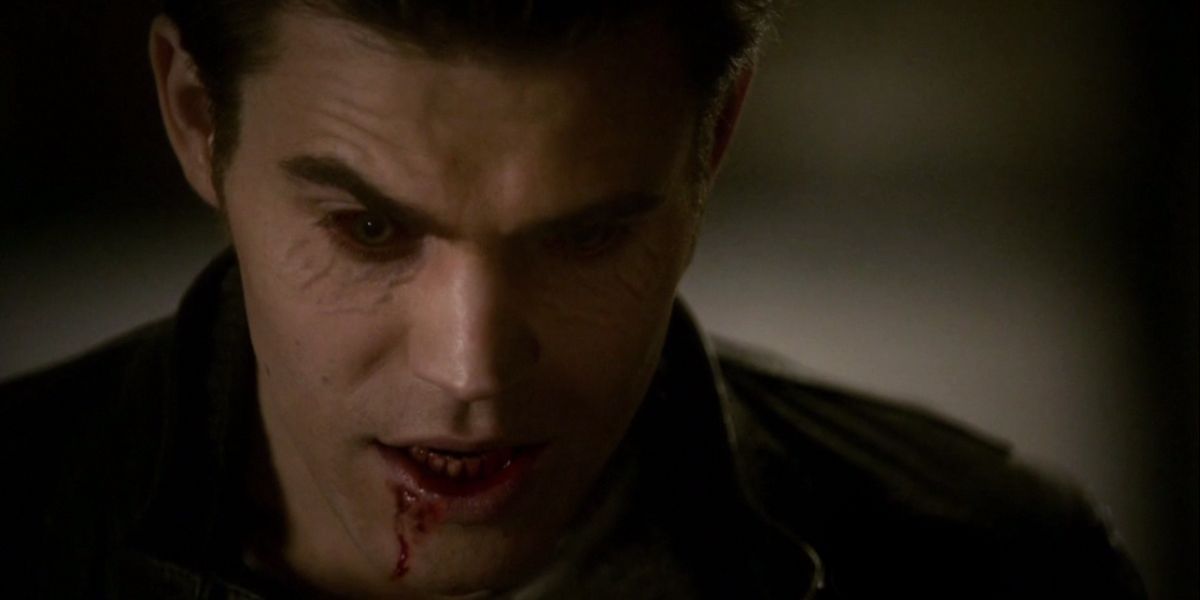 Paul Wesley as Stefan in The Vampire Diaries