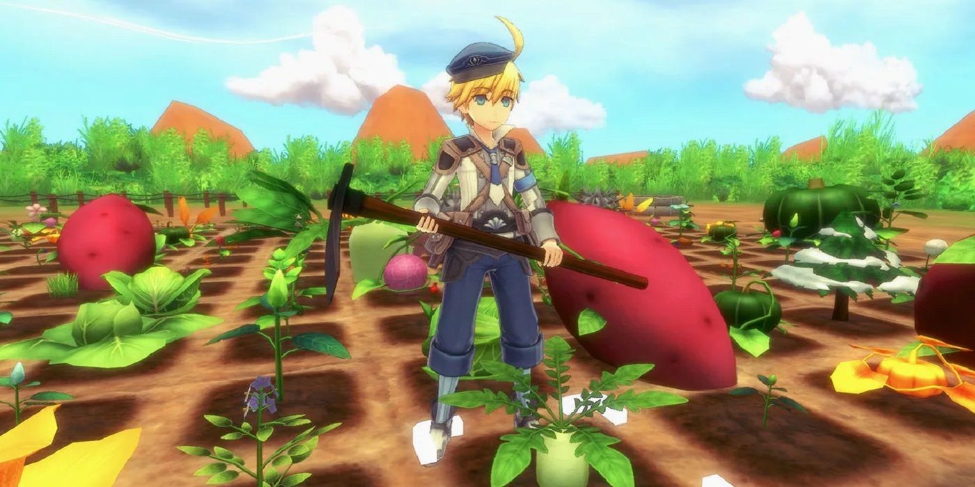 Rune Factory 5 Farming Gameplay Nintendo Switch