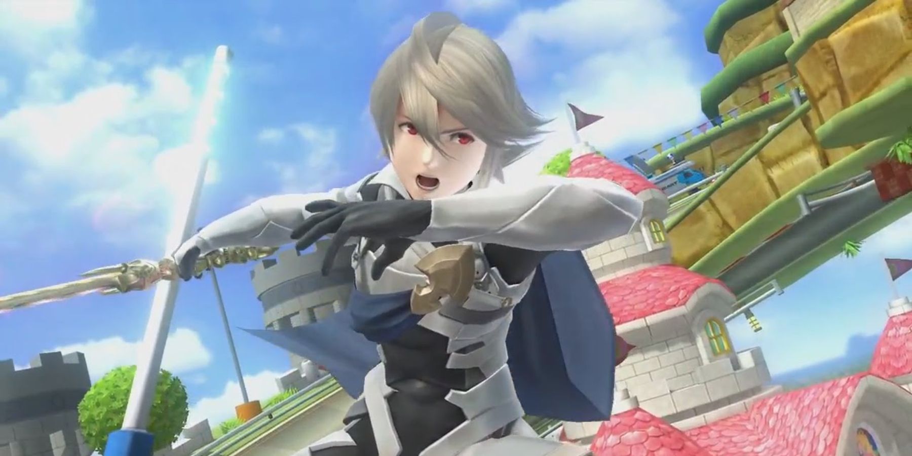 Corrin in the midst of battle