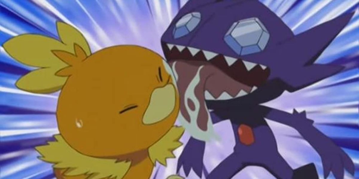 Sableye using Lick against Torchic