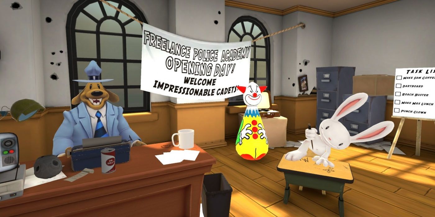 Sam And Max VR Office