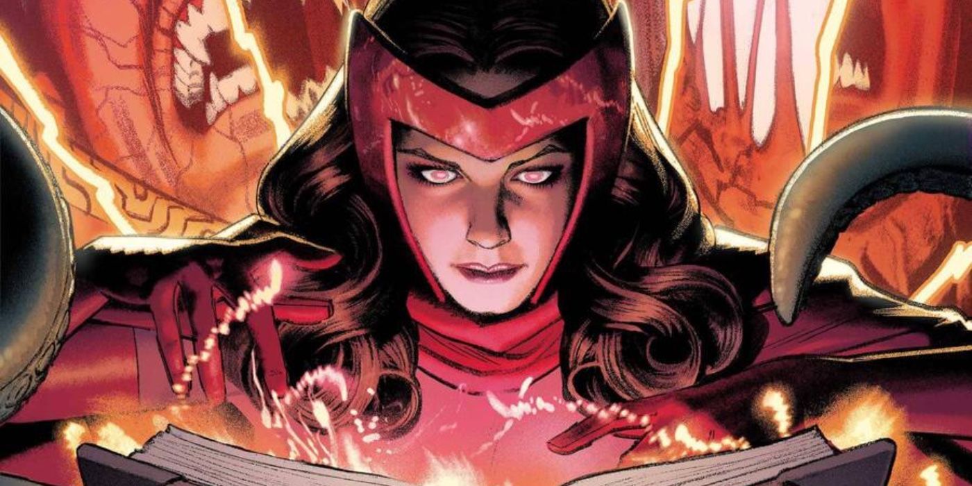 Scarlet Witch from Darkhold comic