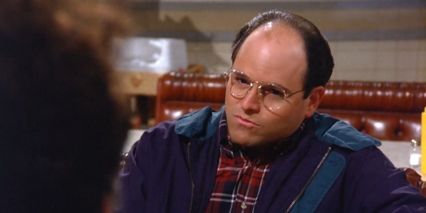 George Costanza dramatically retells a story in Seinfeld