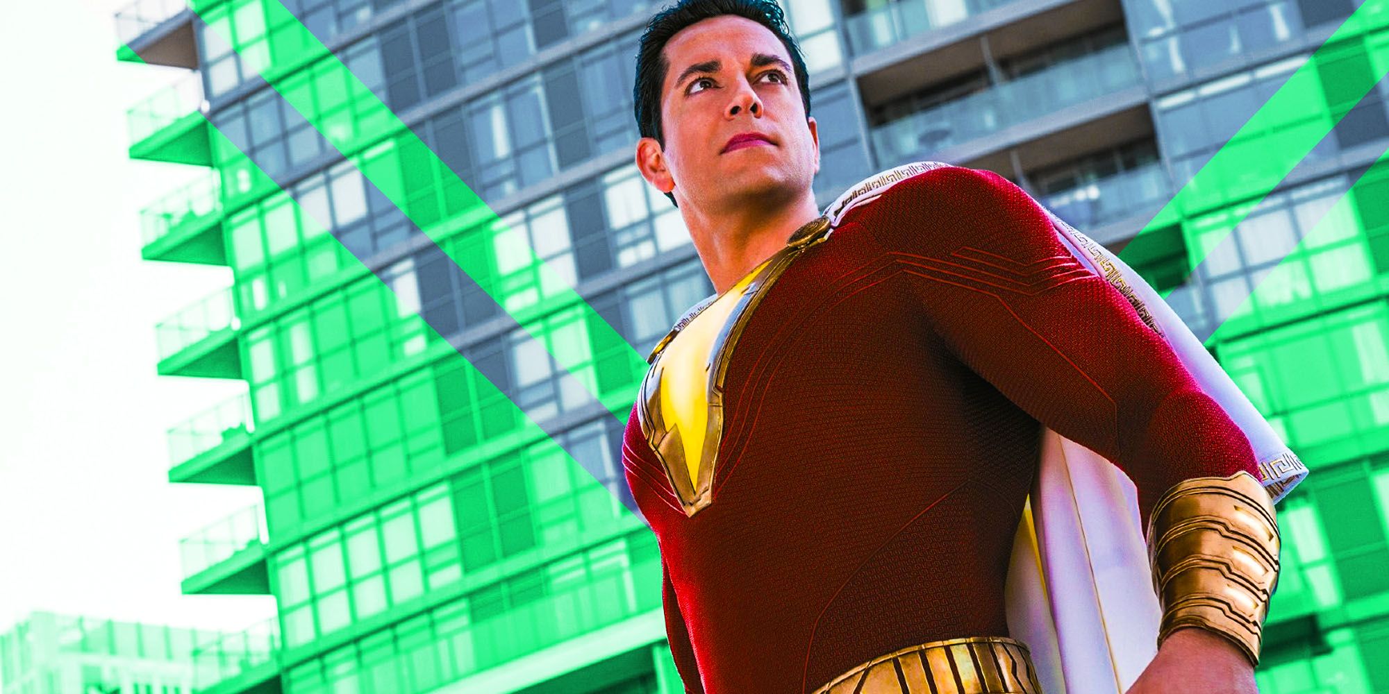 Shazam 2 Zackary Levi New suit