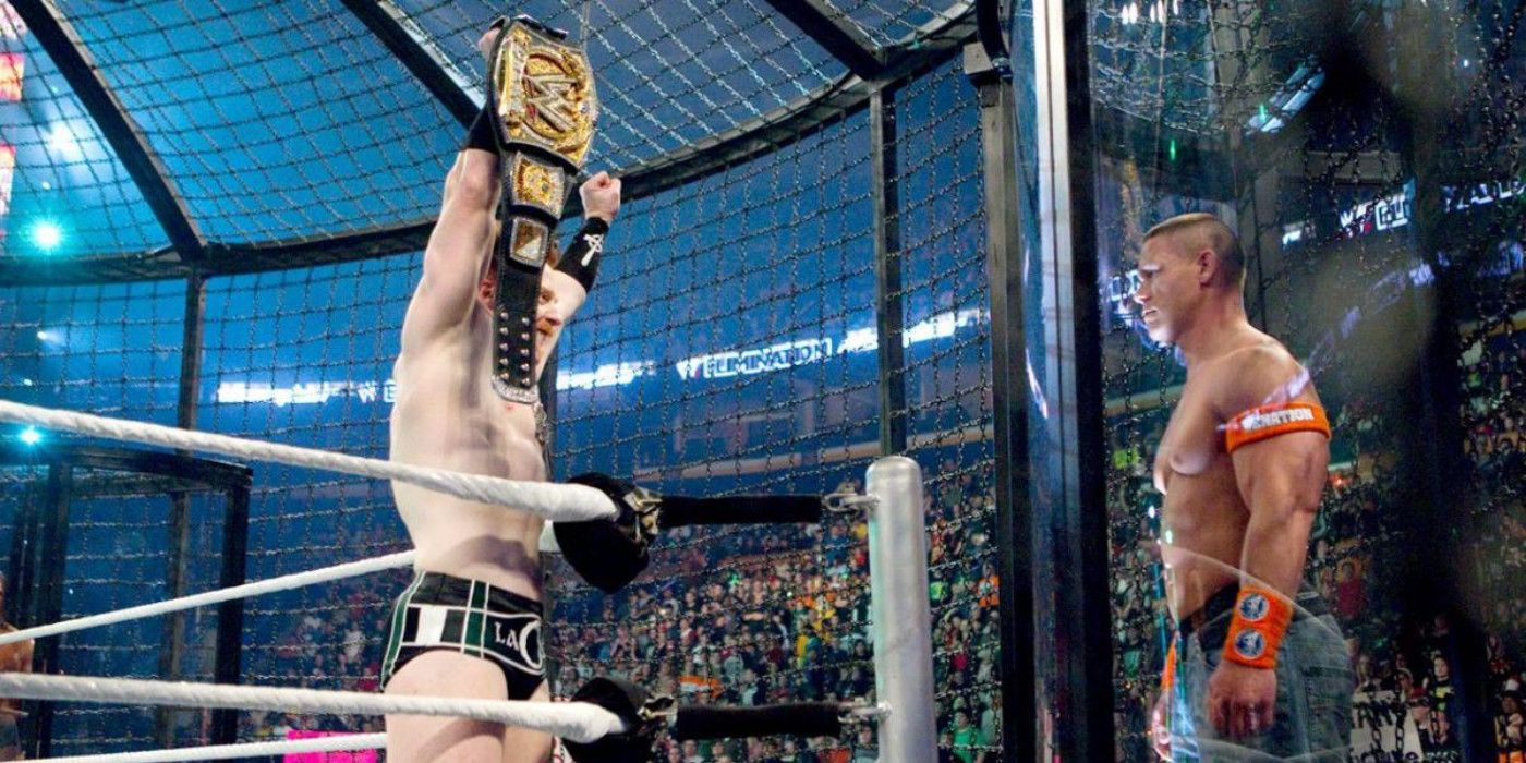 Sheamus vs. John Cena at Elimination Chamber 2010