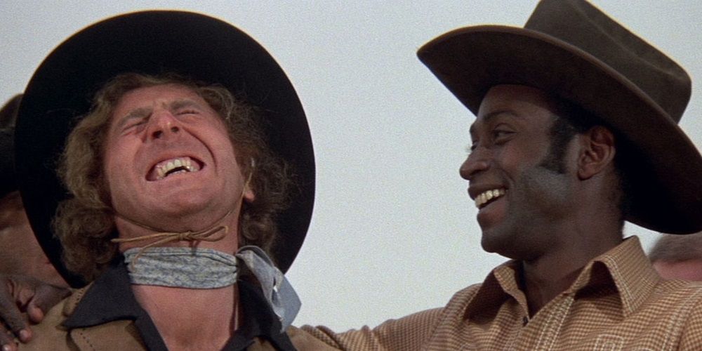 Sheriff Bart and the Waco Kid in Blazing Saddles