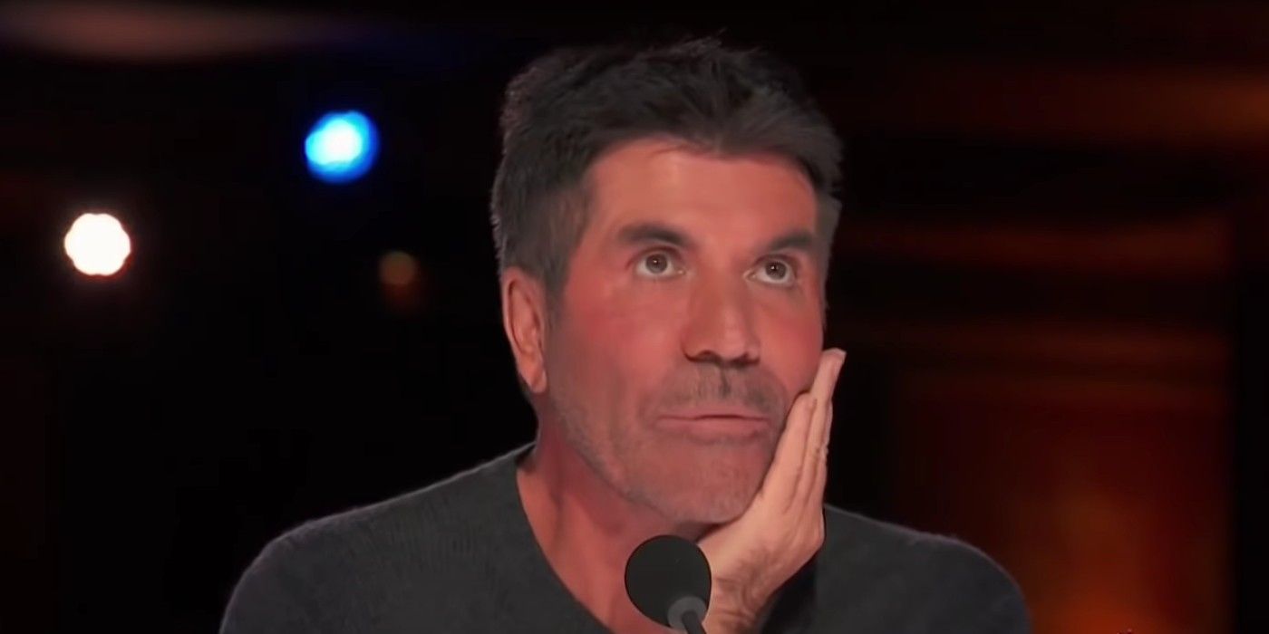 Simon Cowell America's Got Talent 2 CORTADO