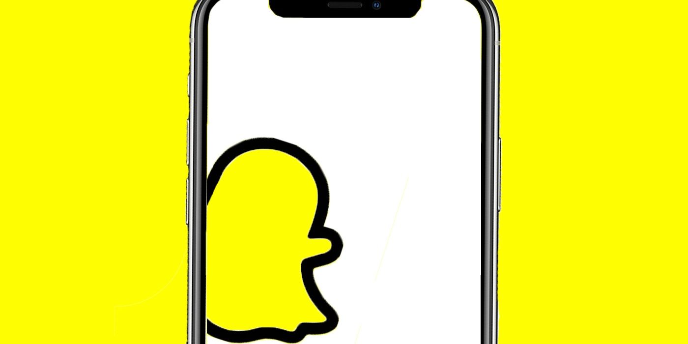 Deslize metade do Snapchat no iphone