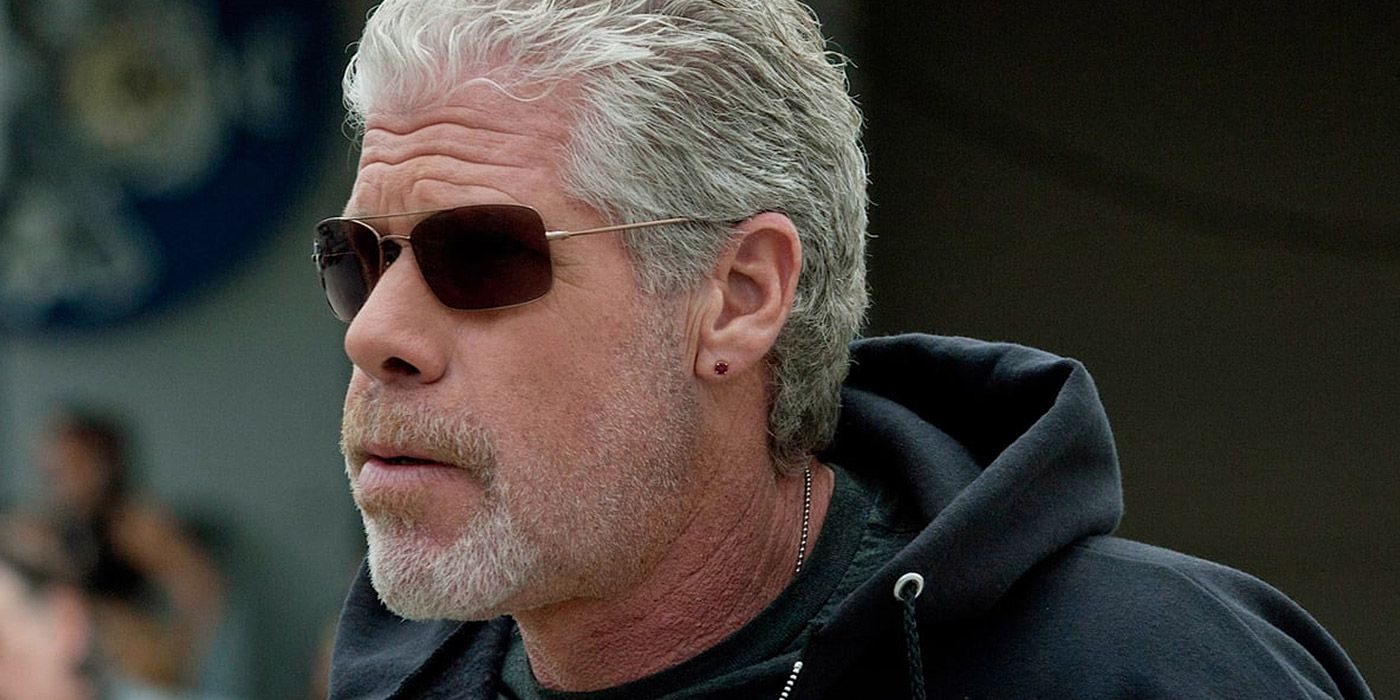 Clay with his sunglasses on in Sons of Anarchy