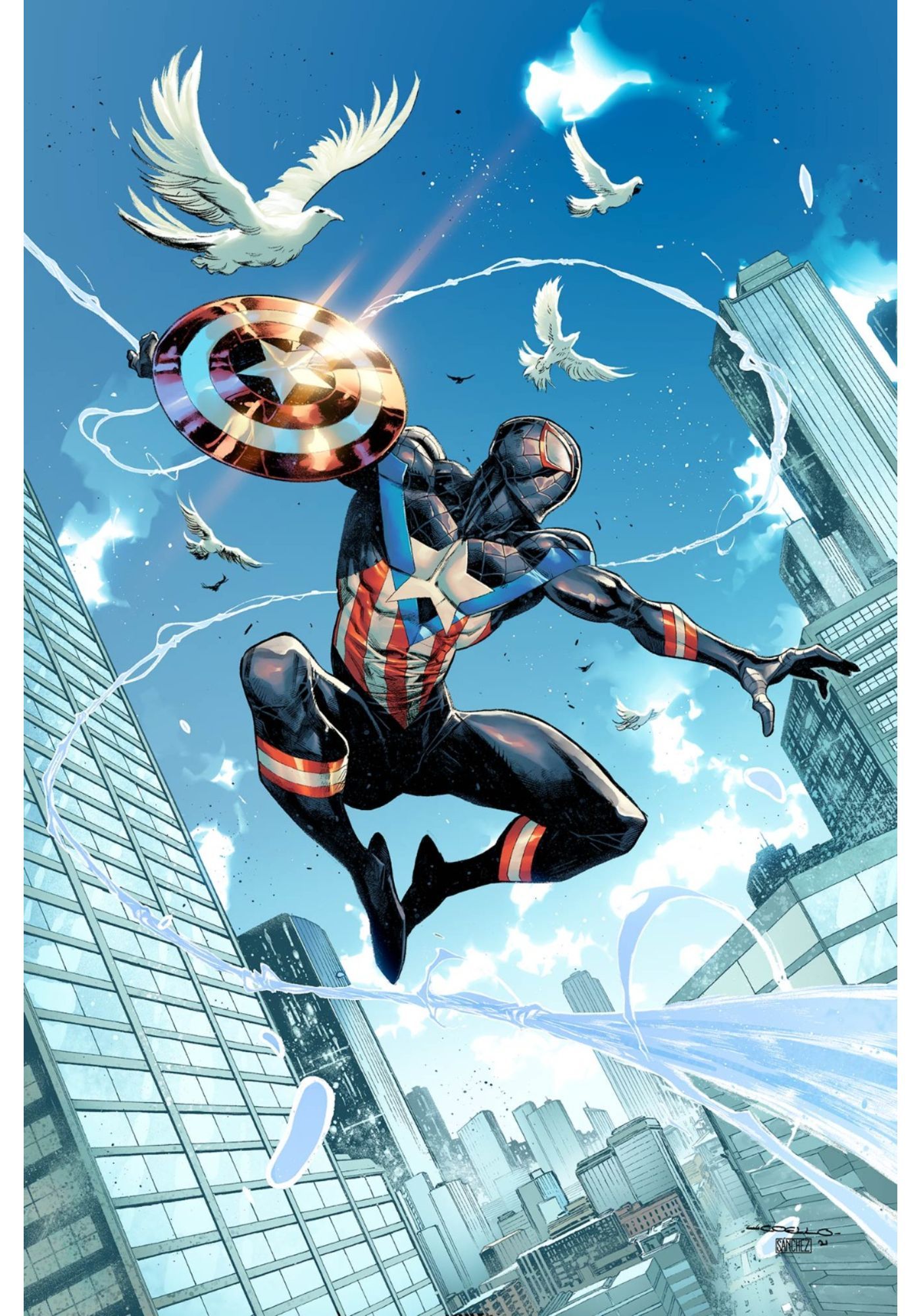 Spider-man Captain America (2)