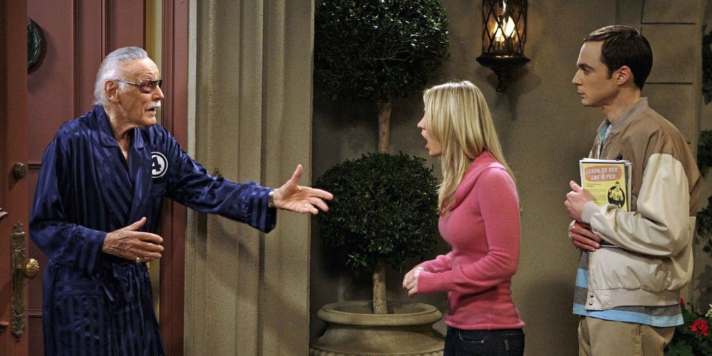Stan Lee meets Penny and SHeldon in Big Bang Theory