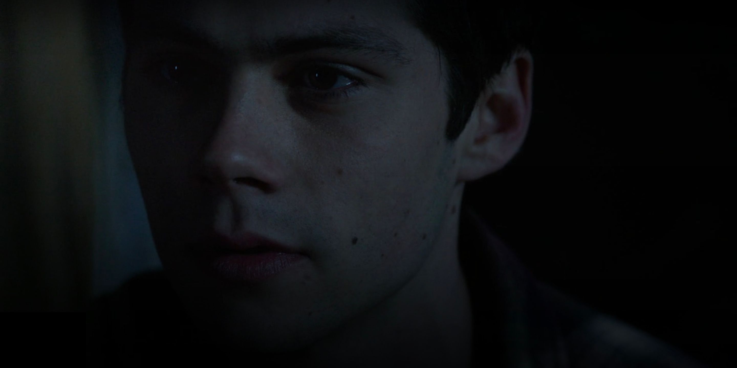 Stiles tells Lydia he loves her in Teen Wolf.