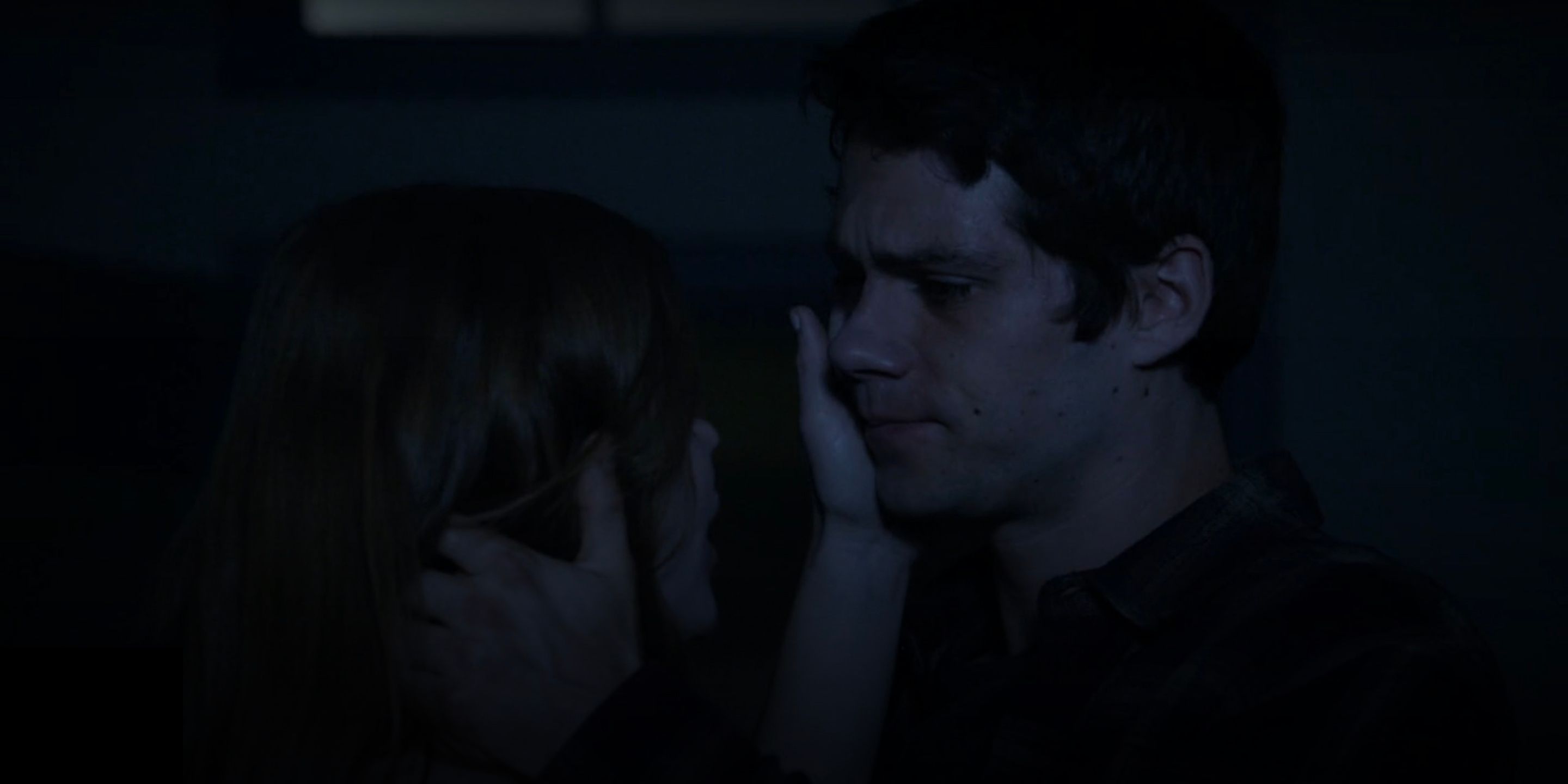 Stiles and Lydia reunite in Teen Wolf.