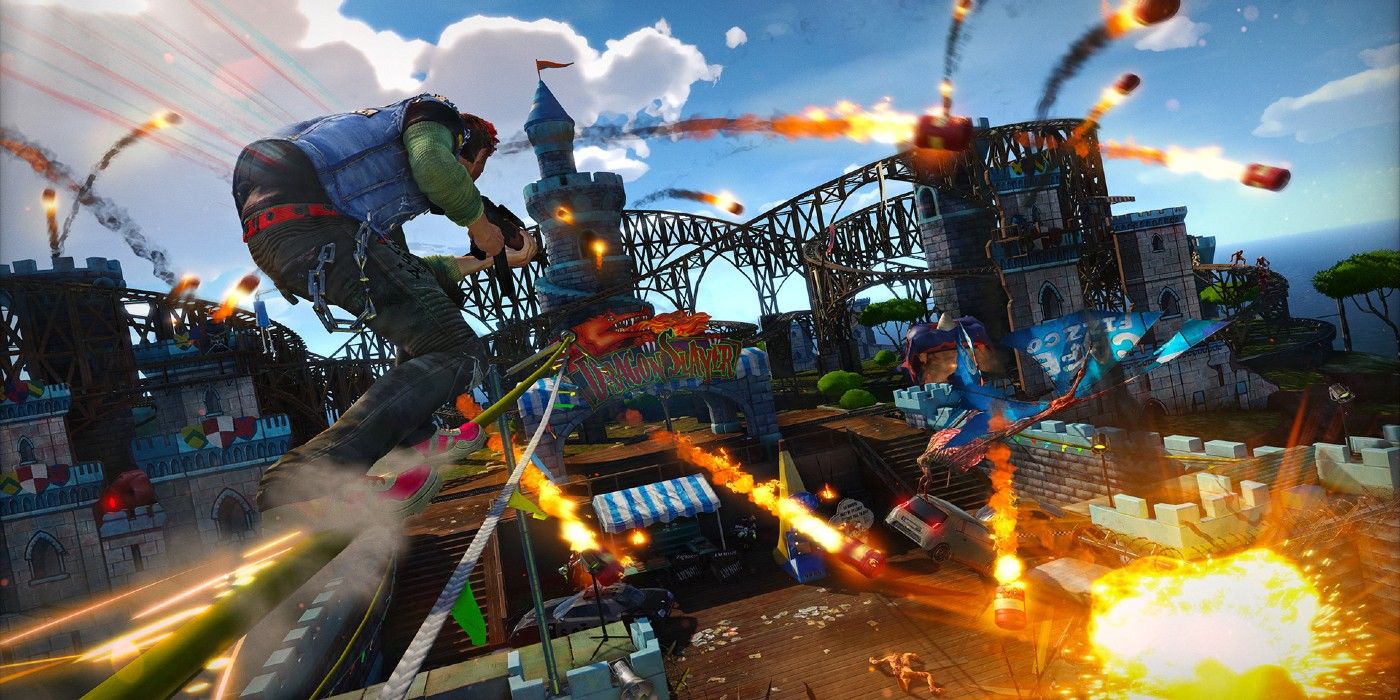 Replayed Sunset Overdrive after 6 years and forgot how good and underrated  of a game this was! Please play this if you haven't, it doesn't take itself  too seriously but has some