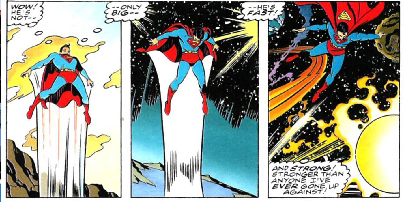 Superman Punched By The Hulk