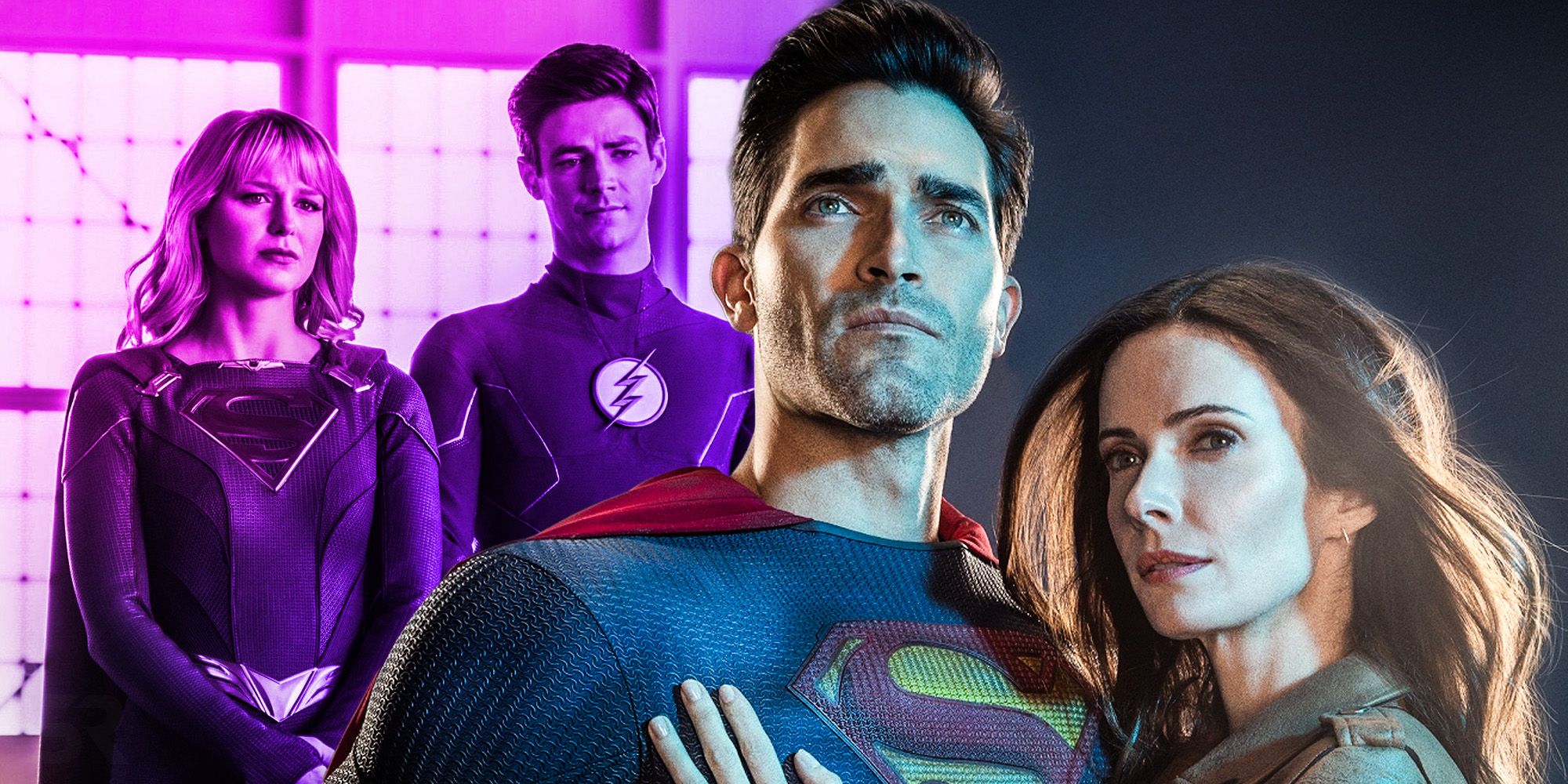 Superman and lois connection to the arrowverse flash supergirl