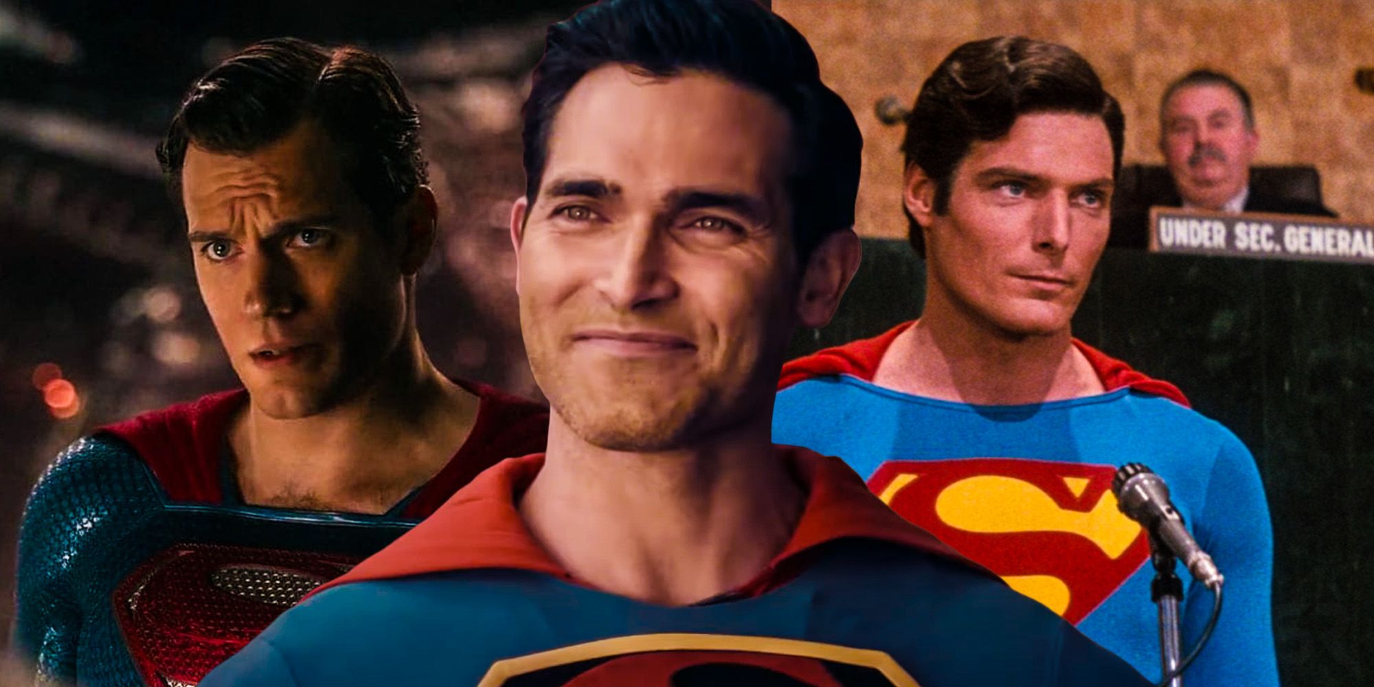 Superman and lois tyler Hoechlin Henry cavill Superman Justice league Christopher Reeves