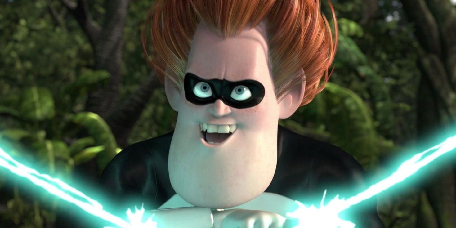 Syndrome Laughing In Pixar's Incredibles