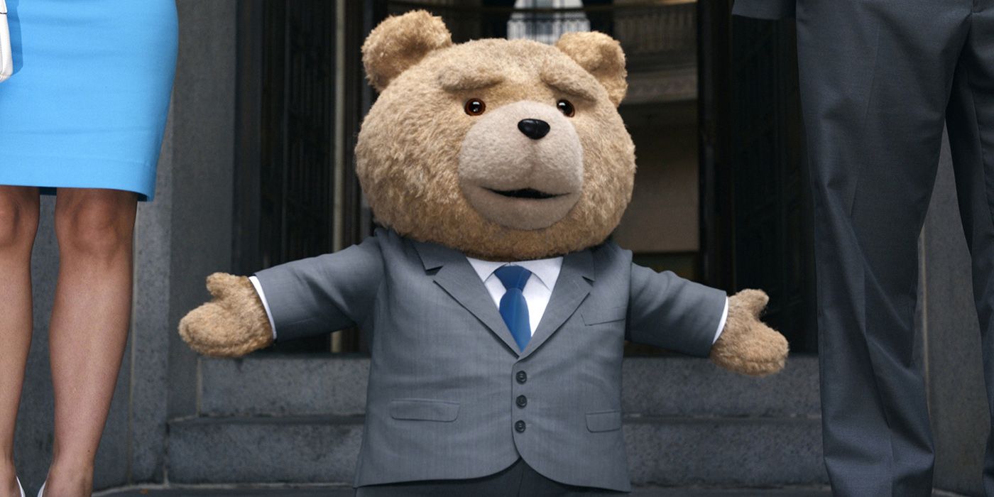 Ted wears a suit in Ted 2