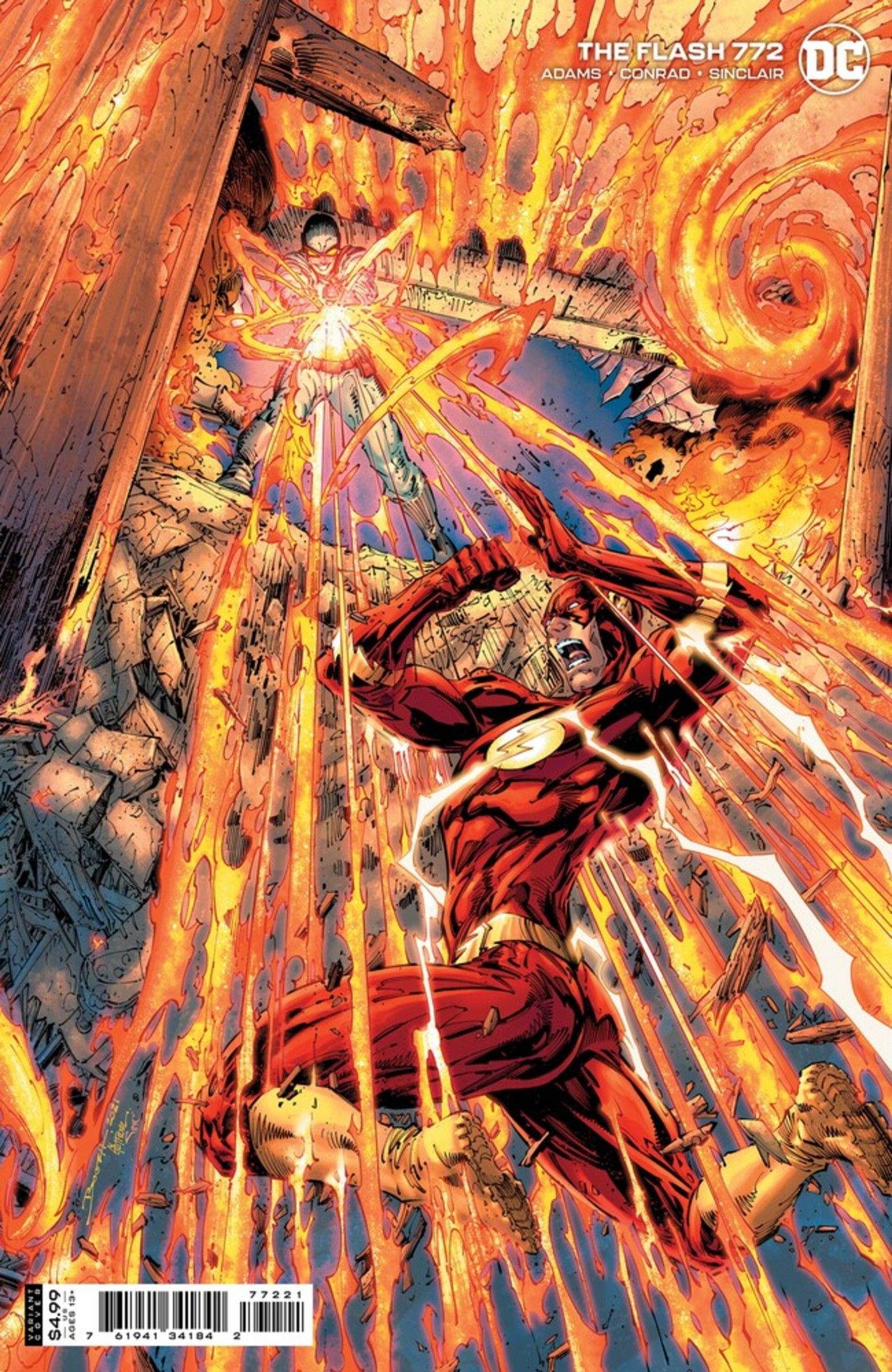 The Flash 772 variant cover preview