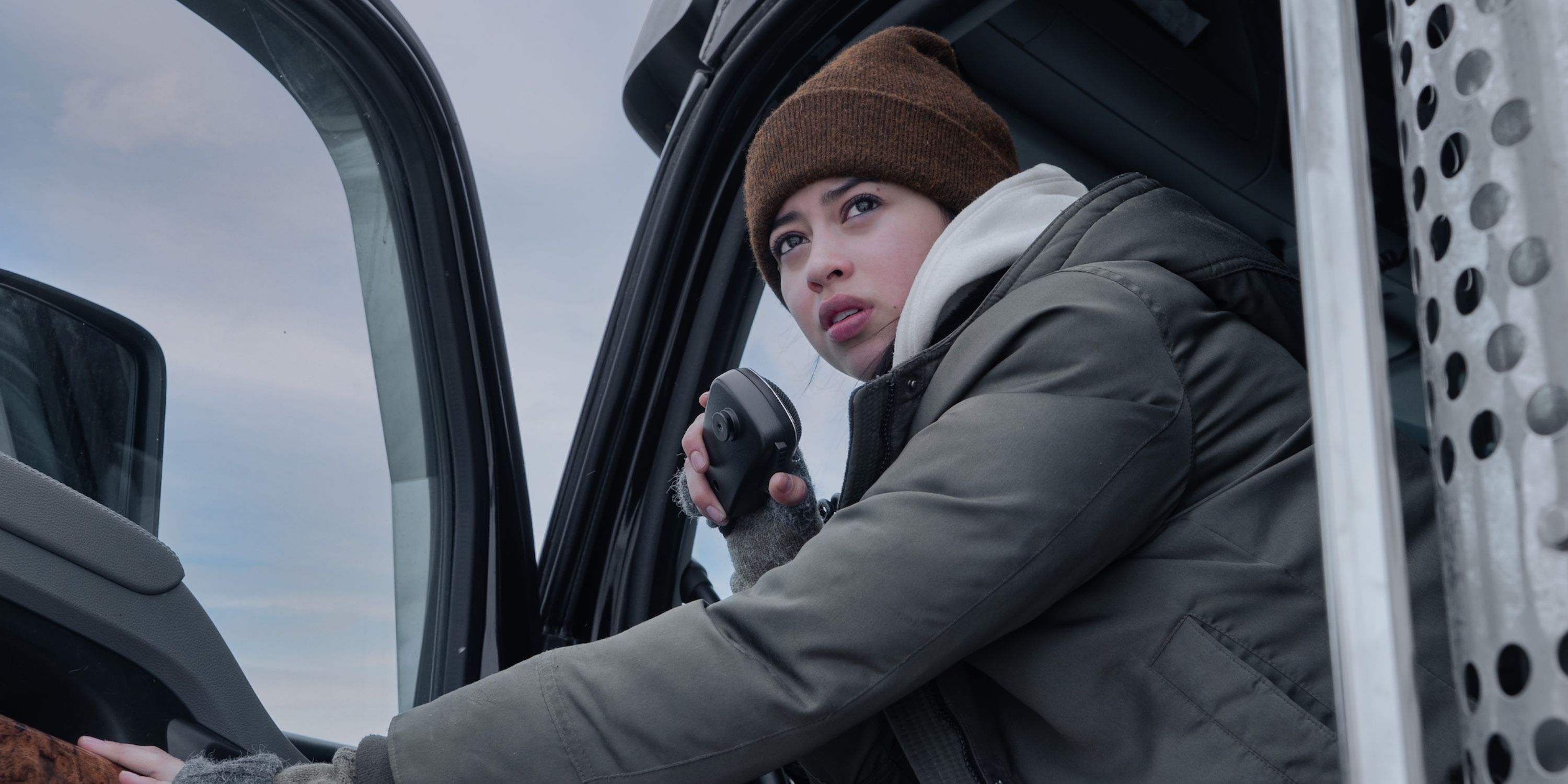Amber Midthunder as Tantooo in The Ice Road on Netflix