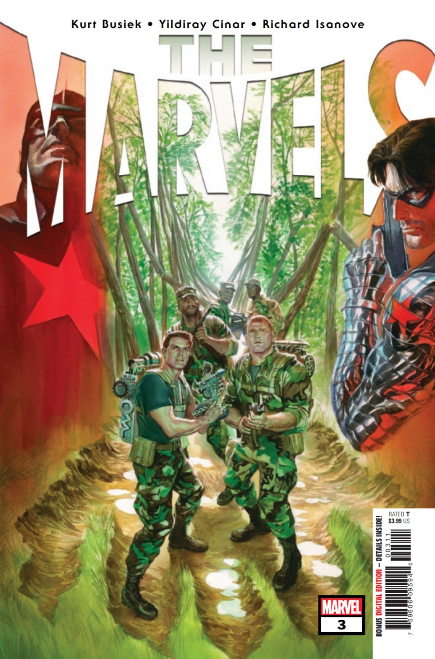 The Marvels #3 preview cover winter soldier red guardian (2)