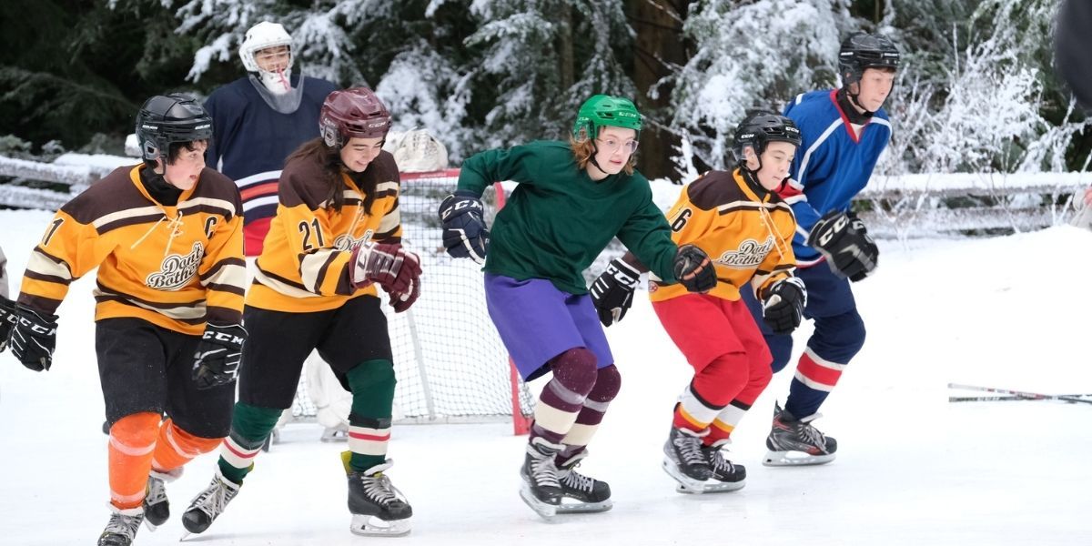 The Dont Bothers Skate On The Ice Pond in The Mighty Ducks: Game Changers