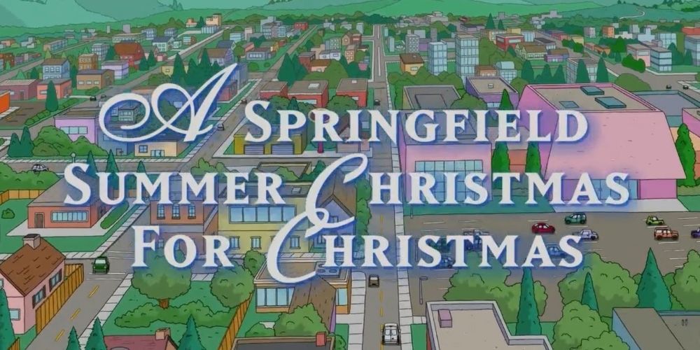 Os Simpsons 'Um Natal de Verão de Springfield para o Natal'