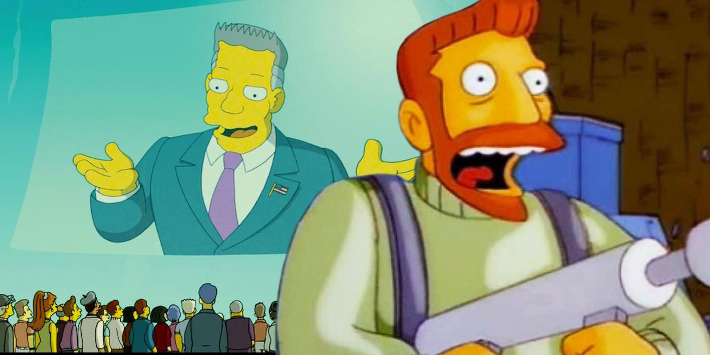 The Simpsons Movie Hank Scorpio almost returned