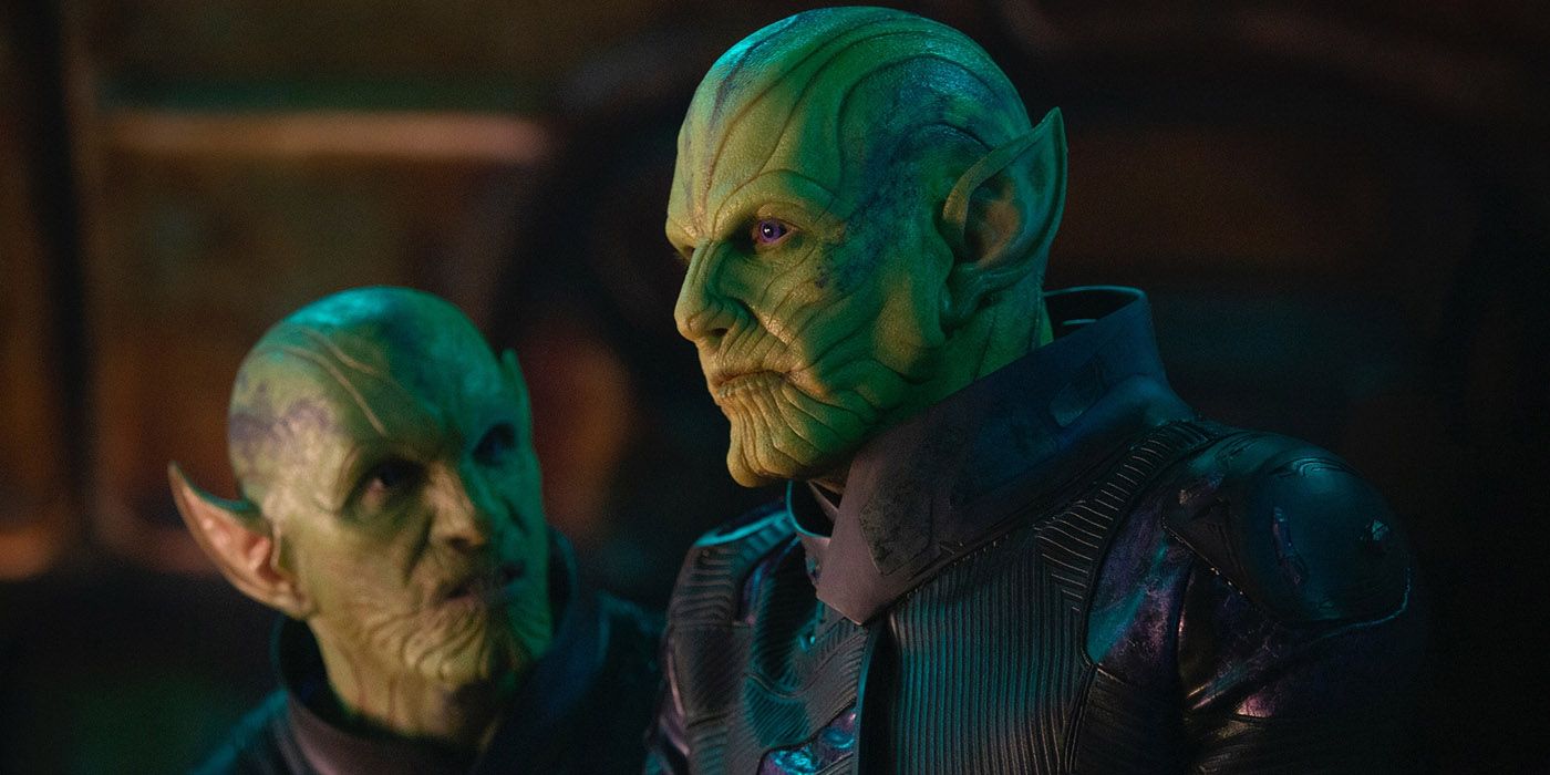The Skrulls in disguise in the MCU.