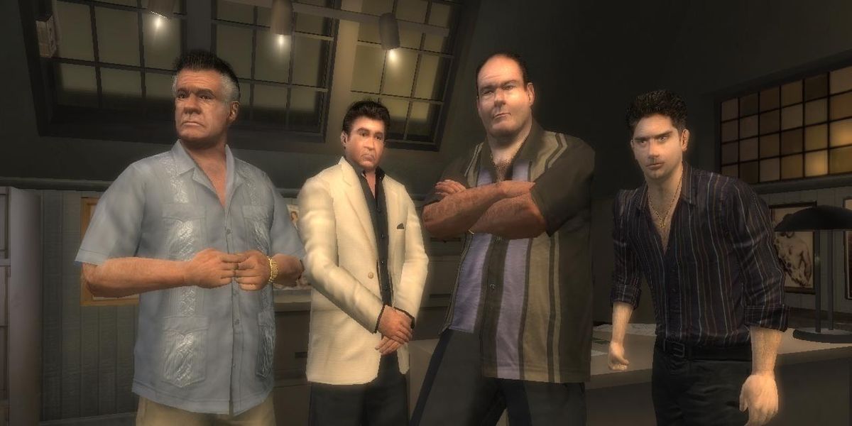 The Sopranos lead cast in The Sopranis Road To Respect