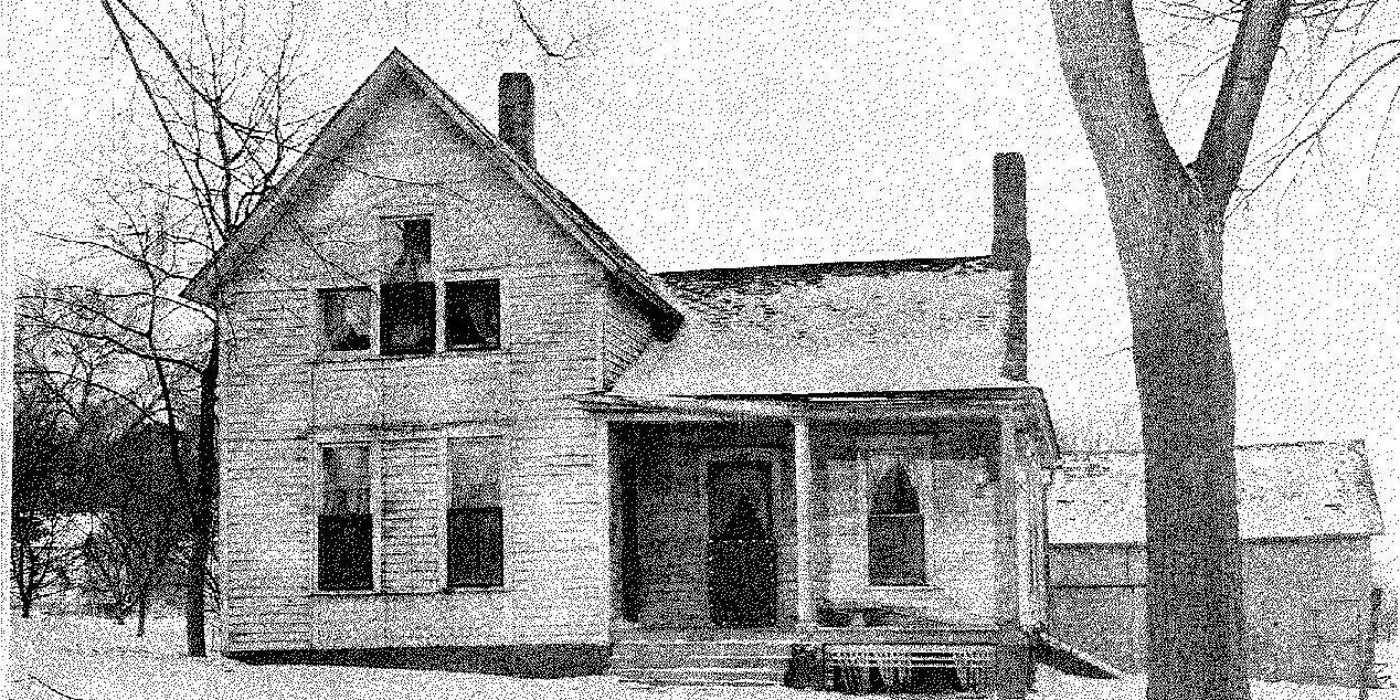 The house where the tragedy took place.