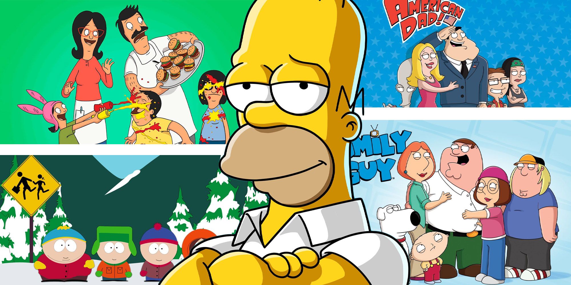 How The Simpsons Influenced Every Major Animated Adult Comedy