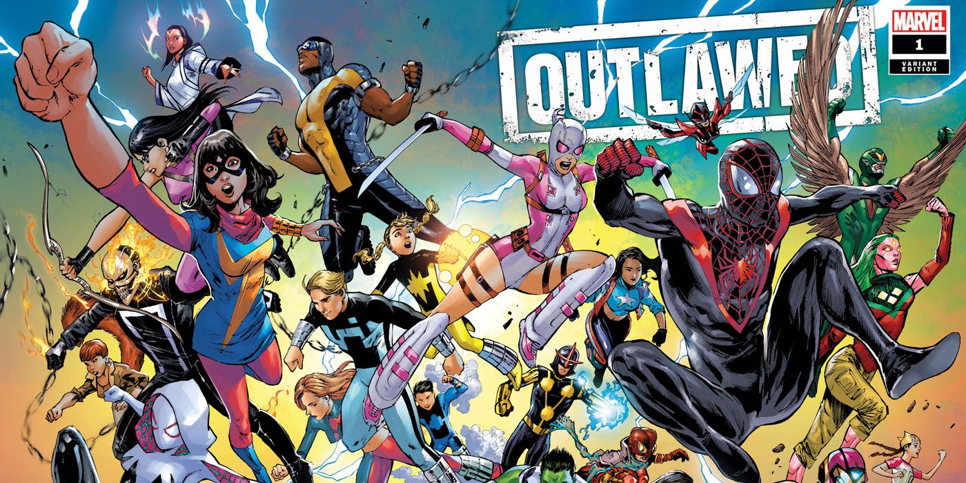 The young heroes from Marvel's Outlawed.