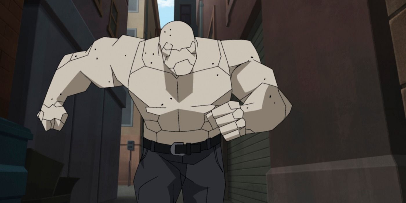 Titan running in an alley in Invincible.