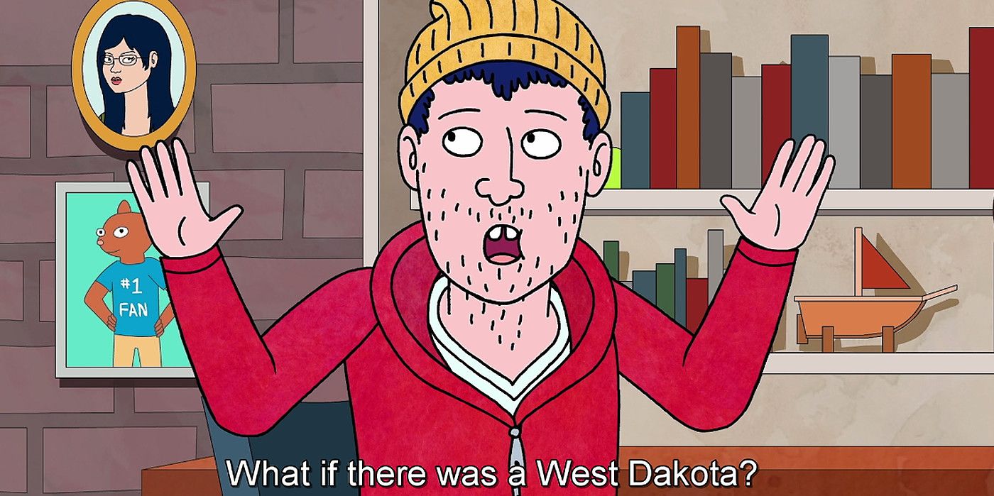 BoJack Horseman: Todd Chavez asking what if there was a West Dakota