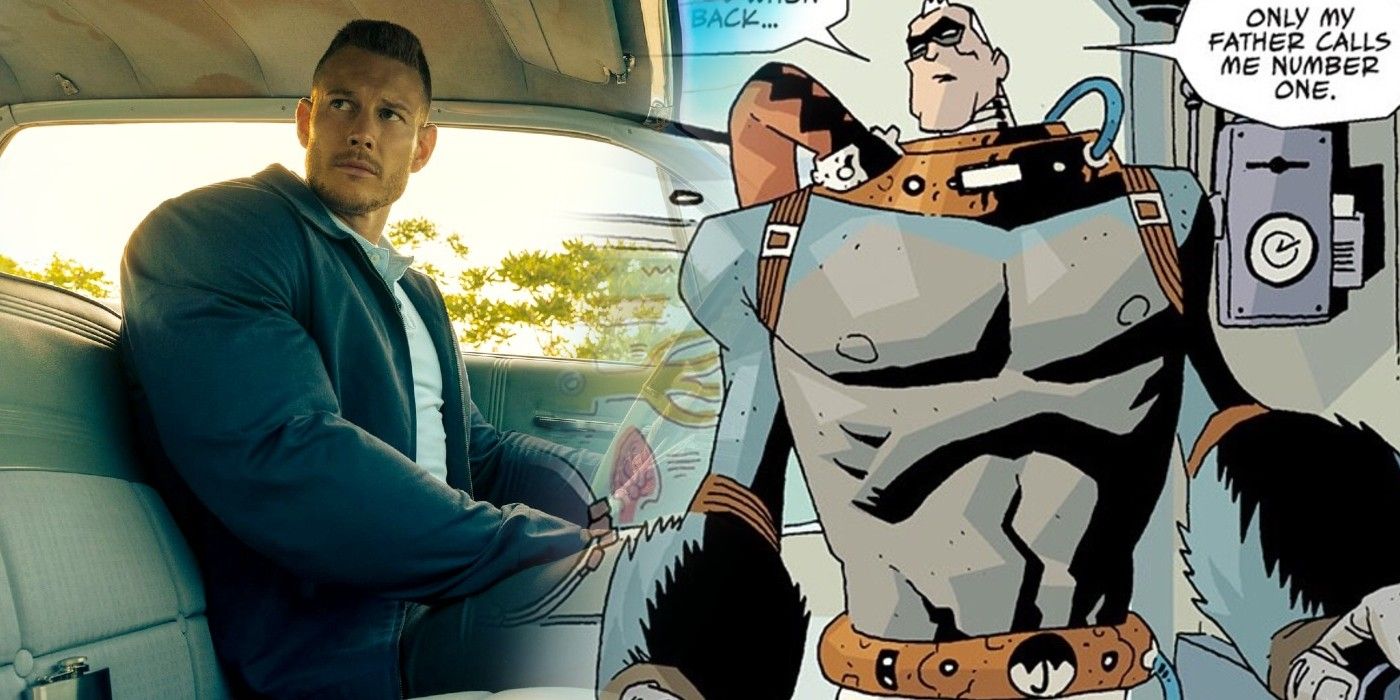 Tom Hopper as Luther in Umbrella Academy comic