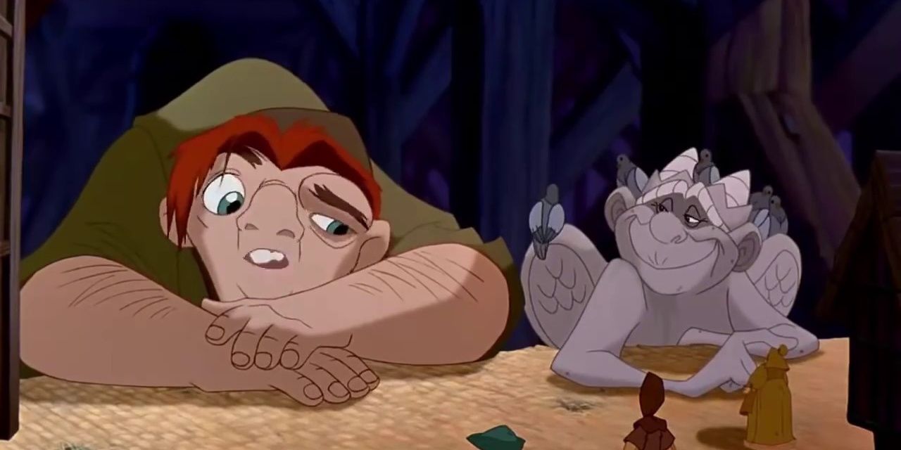 Quasimodo talking to Laverne.