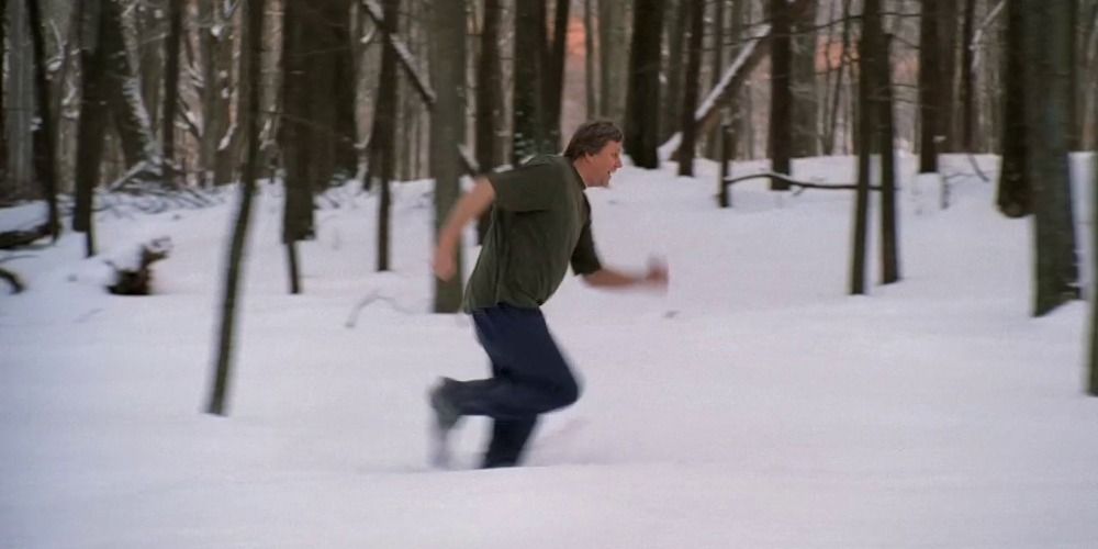Valery running through the Pine Barrens in The Sopranos