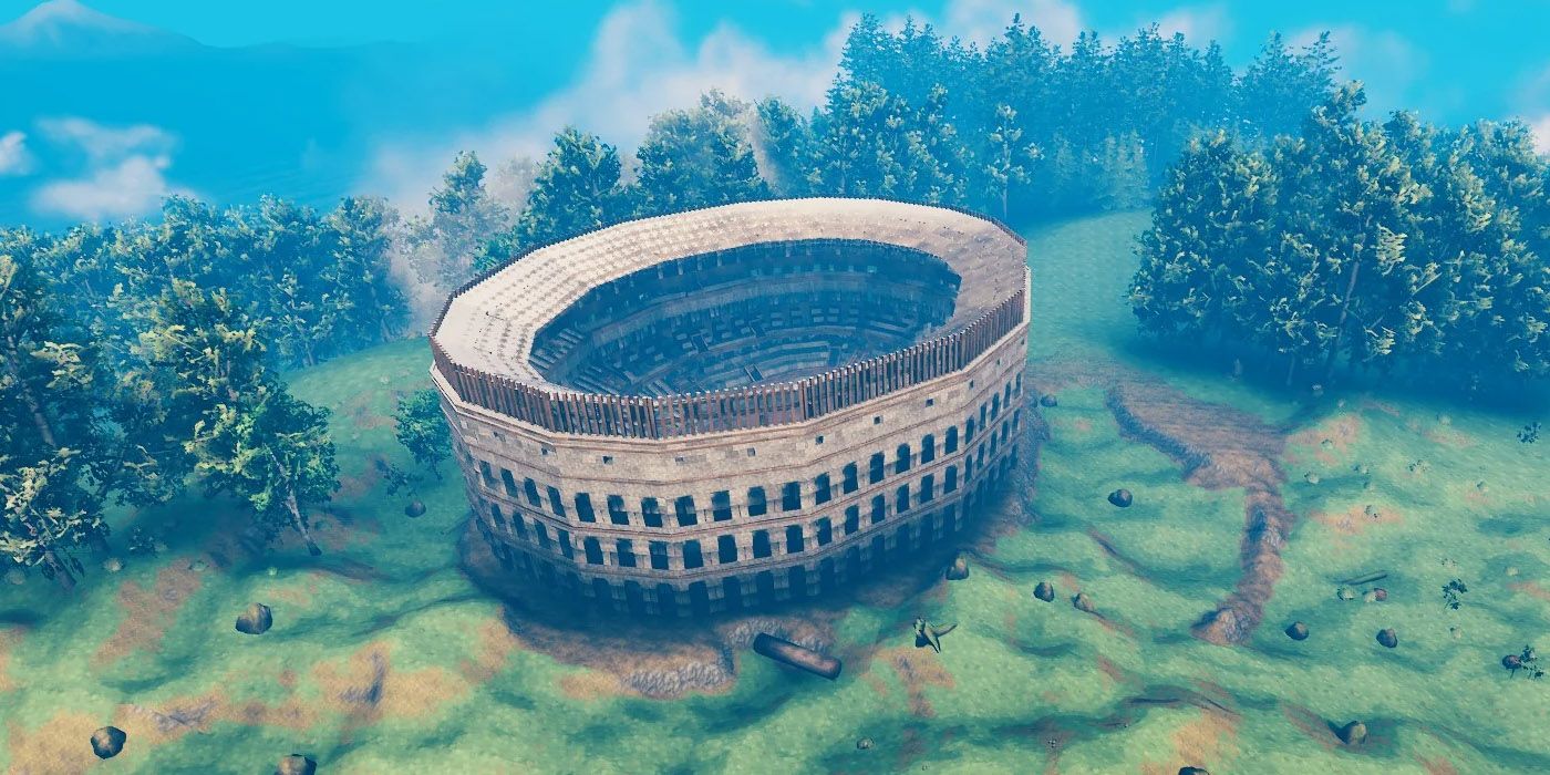 Roman Colosseum in Valheim